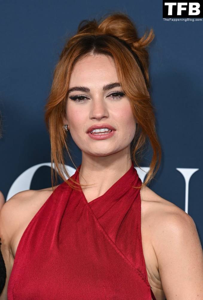 Lily James Looks Hot at the Luminous Gala at BFI London - #25