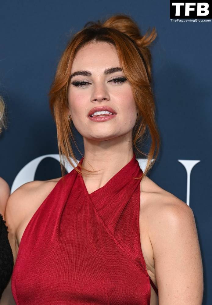 Lily James Looks Hot at the Luminous Gala at BFI London - #28