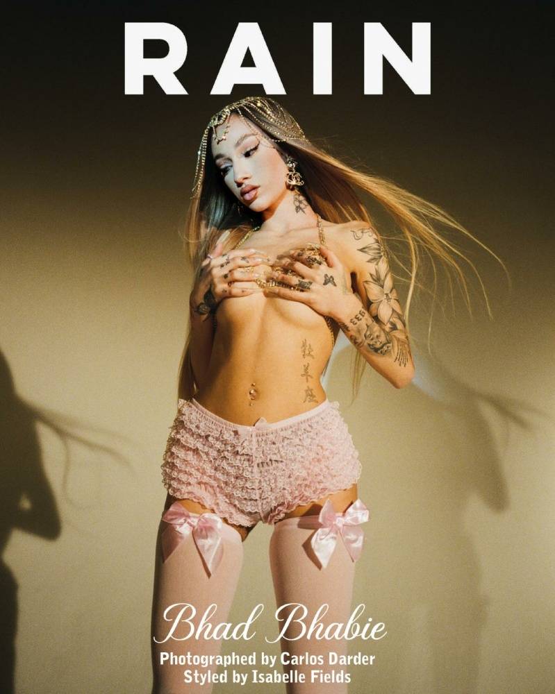 Bhad Bhabie Nude Magazine Photoshoot Leaked - #3