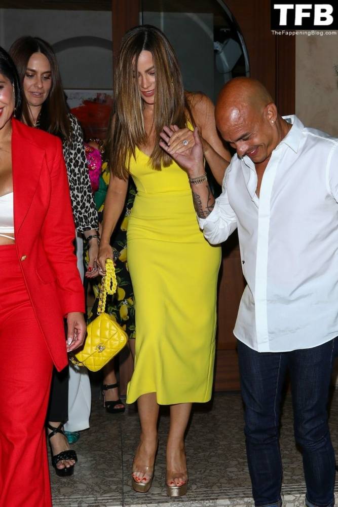 Sofia Vergara Celebrates Her 50th Birthday with Friends and Family in LA - #1