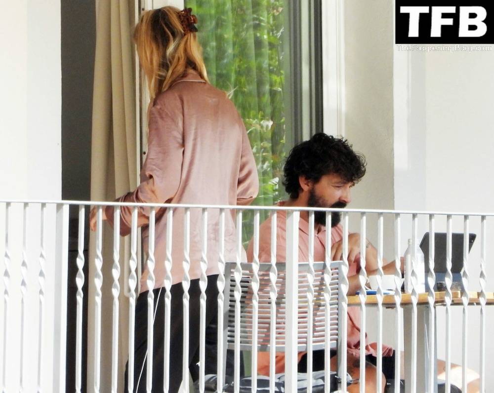 Mia Goth & Shia LaBeouf are Pictured on Vacation in Portofino - #9