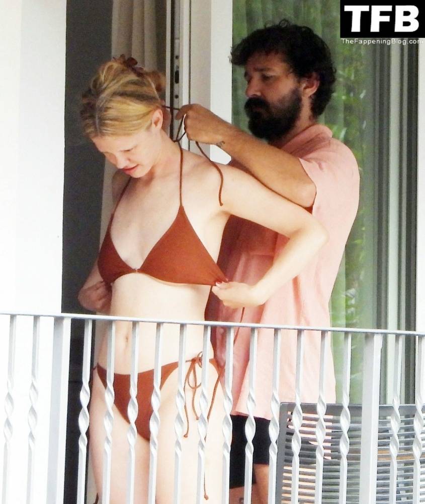 Mia Goth & Shia LaBeouf are Pictured on Vacation in Portofino - #13