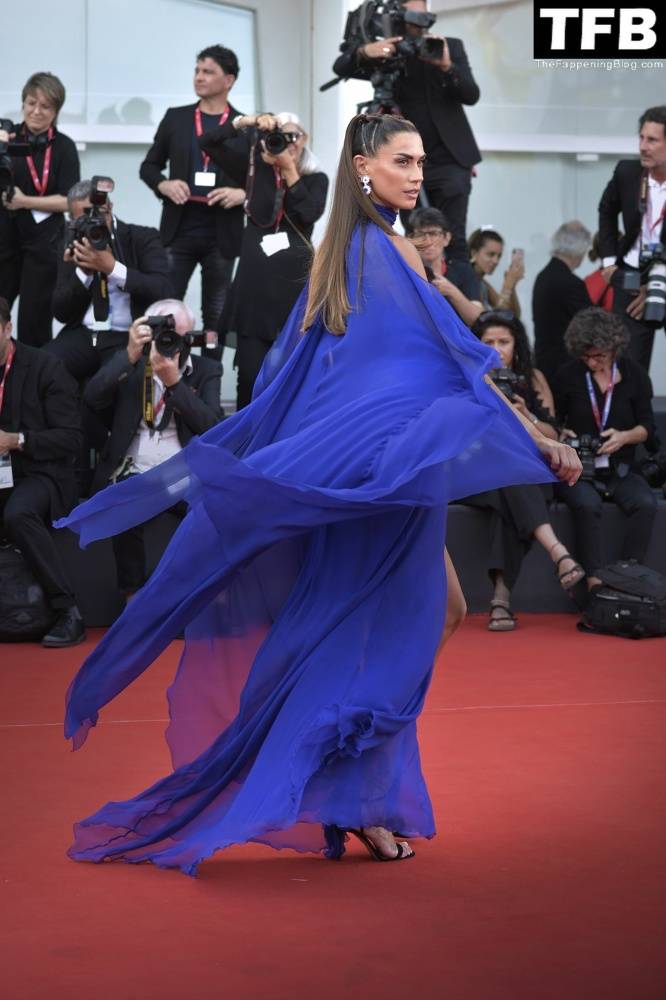 Melissa Satta Flashes Her Nude Tits at the 79th Venice International Film Festival - #25