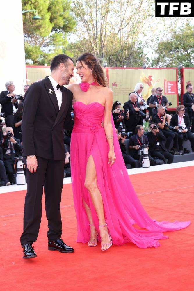 Alessandra Ambrosio Looks Stunning at the 79th Venice International Film Festival - #1