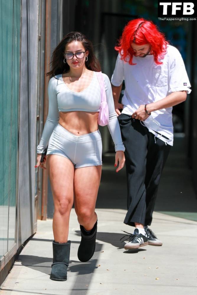 Addison Rae & Omar Fedi Do Pilates Together - #29