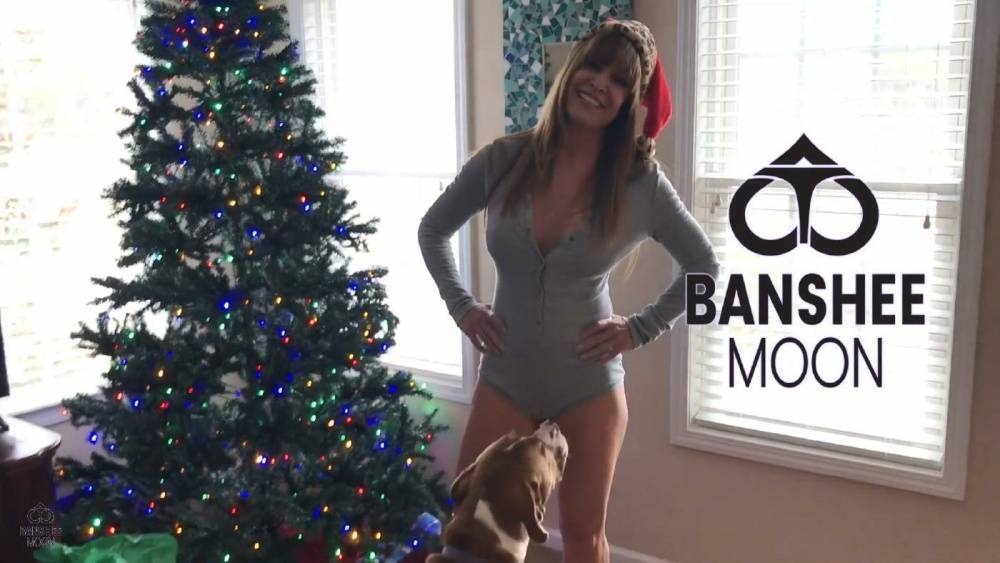 Banshee Moon Xmas Onesie Camel Toe Onlyfans Video Leaked - #2