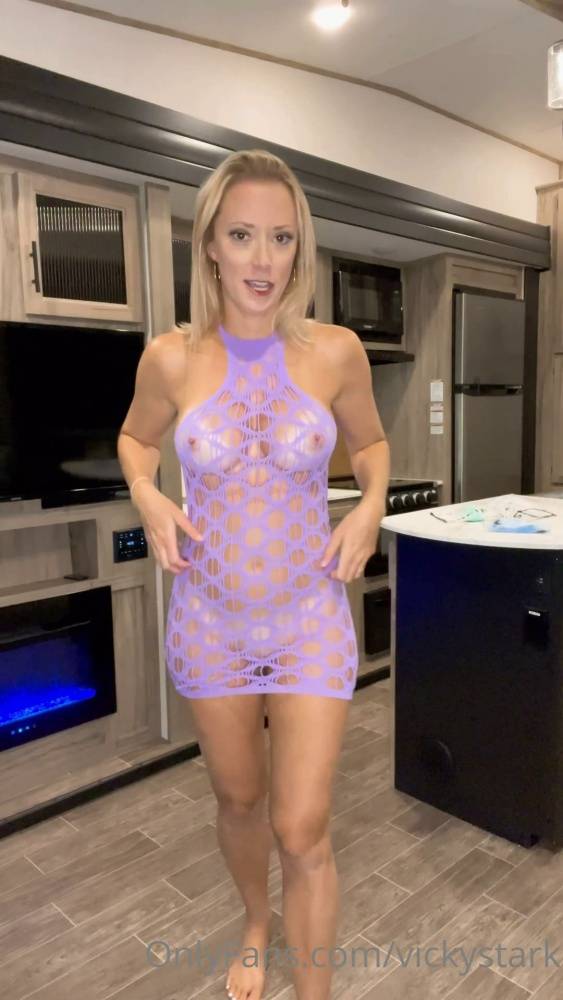 Vicky Stark Mesh See-Through Dresses Onlyfans Video Leaked - #2