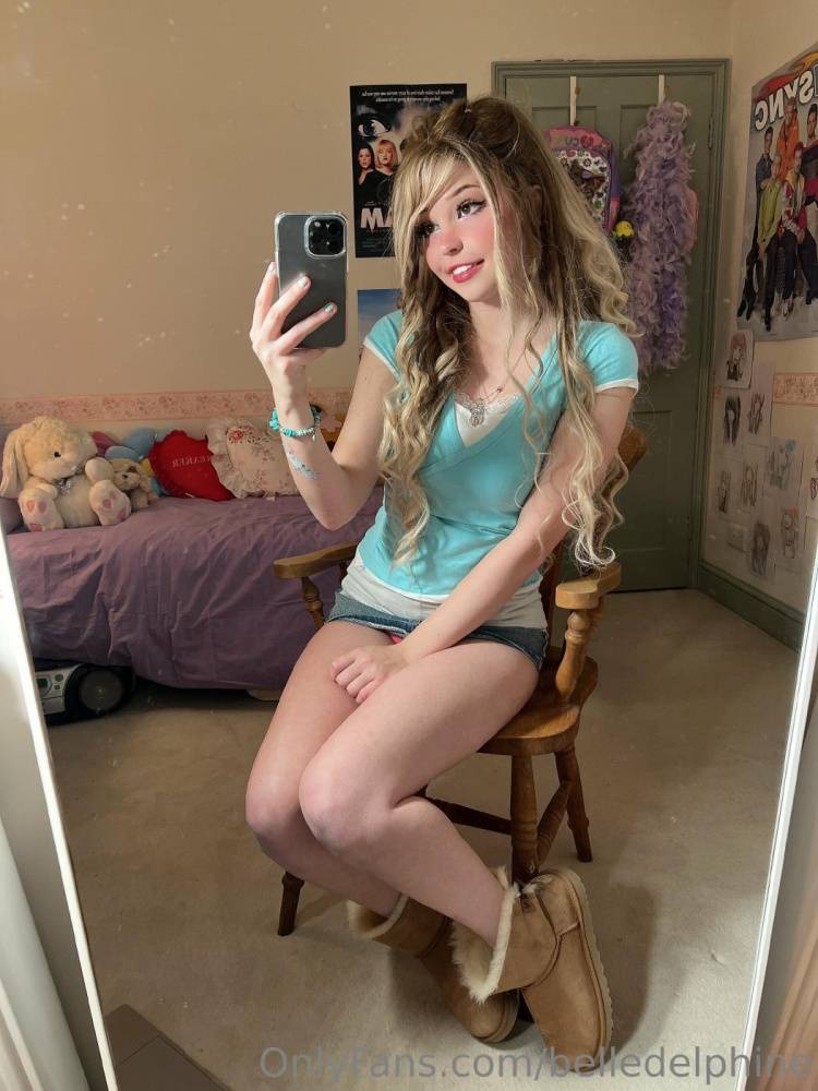 Belle Delphine Nude Short Skirt Pussy Tease Onlyfans Video Leaked - #27