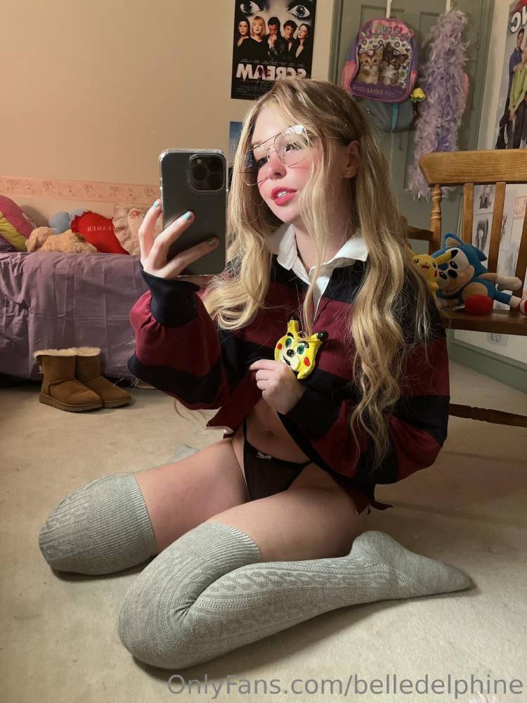 Belle Delphine Thong Ass Sonichu Selfie Onlyfans Set Leaked - #5