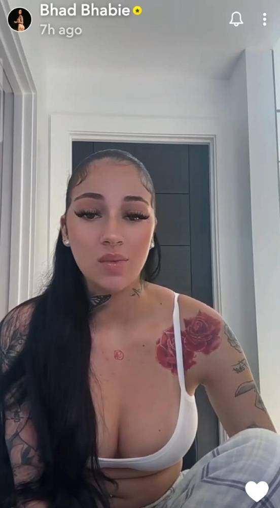 Bhad Bhabie Sexy Nipple Pokies Top Snapchat Video Leaked - #2