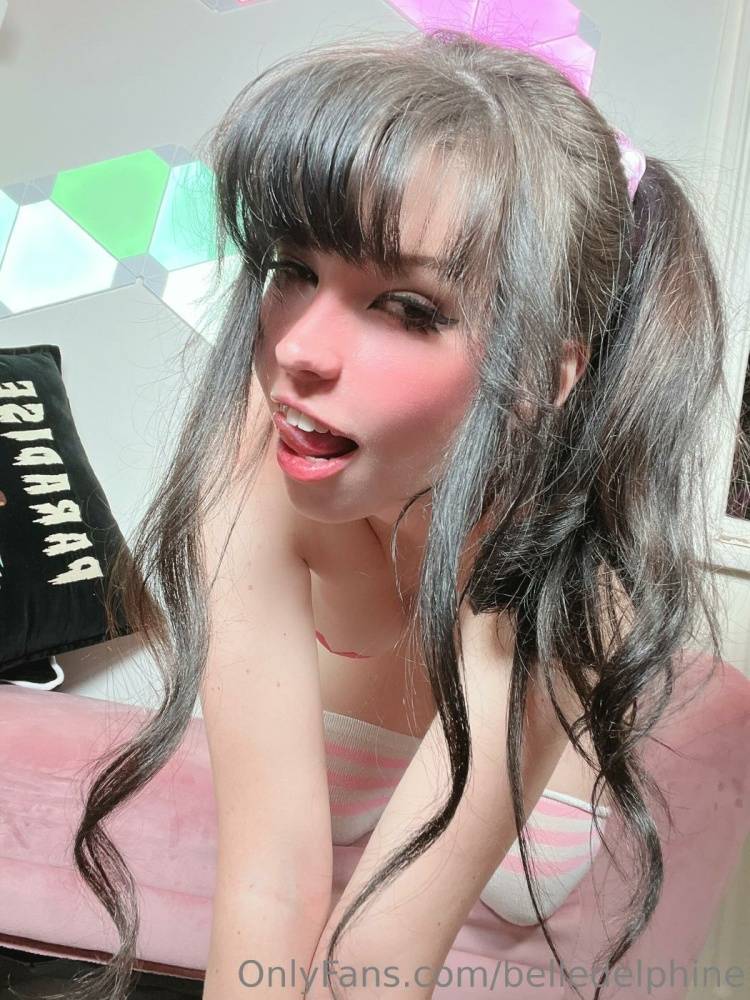 Belle Delphine Nude Bubble Chair Kisses Onlyfans Set Leaked - #3