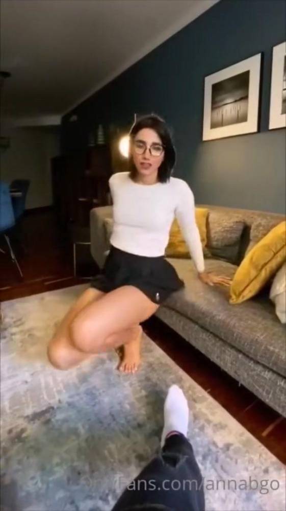 Annabgo Blowjob Nerd Role Play OnlyFans Video Leaked - #8