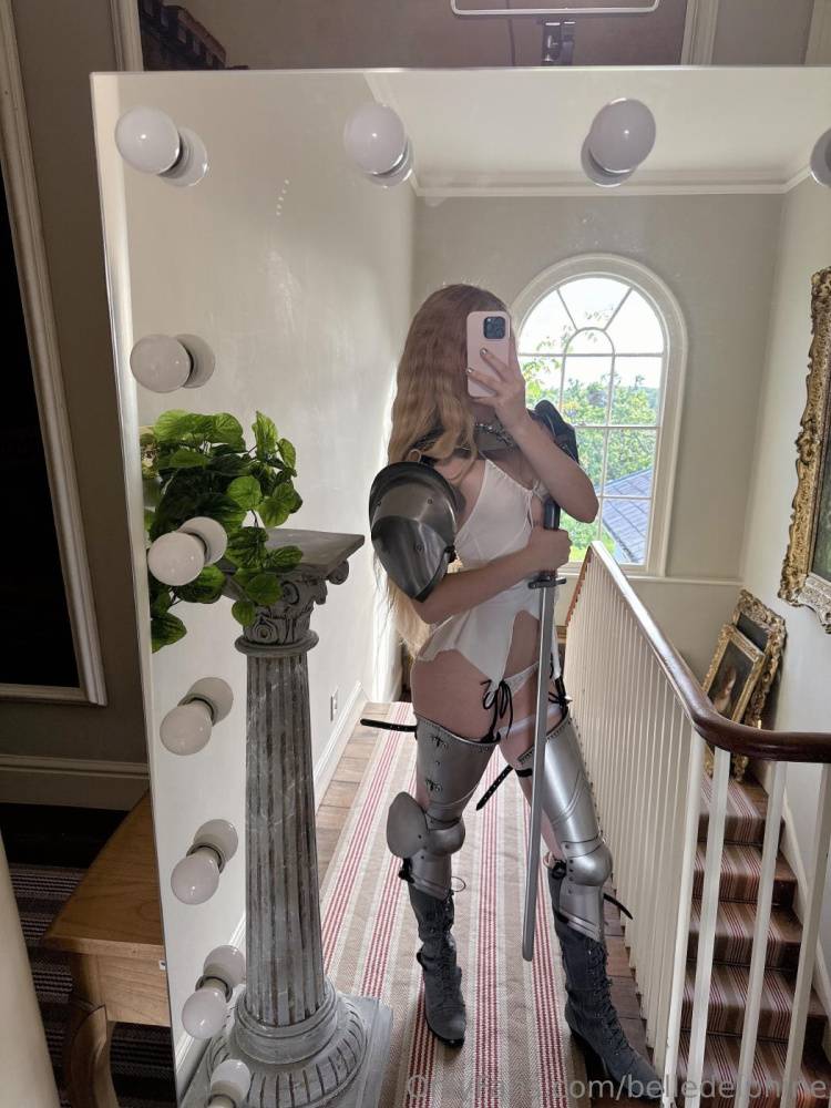 Belle Delphine Sexy Elf Warrior Cosplay Onlyfans Set Leaked - #10