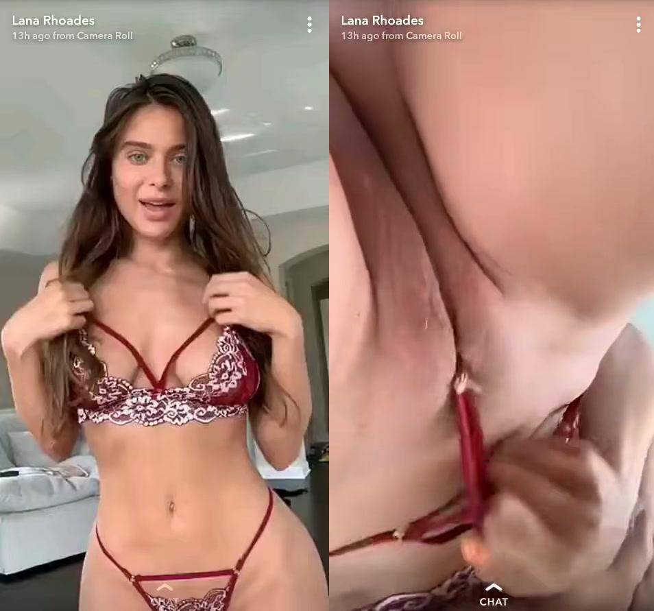 Lana Rhoades Nude Snapchat Tease OnlyFans Video Leaked - #1