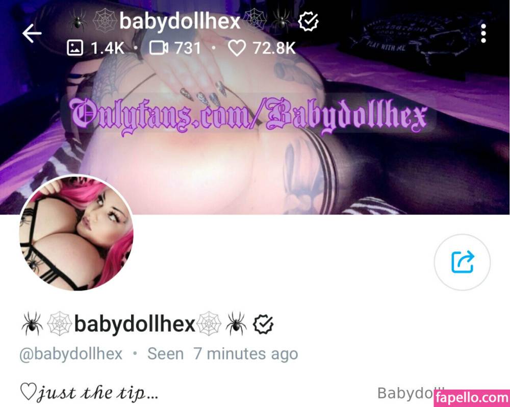 Babydollhex / babydollhexx Nude Leaks OnlyFans - TheFap - #14