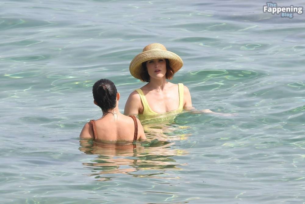 Gemma Arterton Shows Off Her Toned Physique in a Yellow Swimsuit (39 Photos) - #29