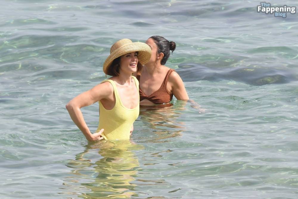 Gemma Arterton Shows Off Her Toned Physique in a Yellow Swimsuit (39 Photos) - #15