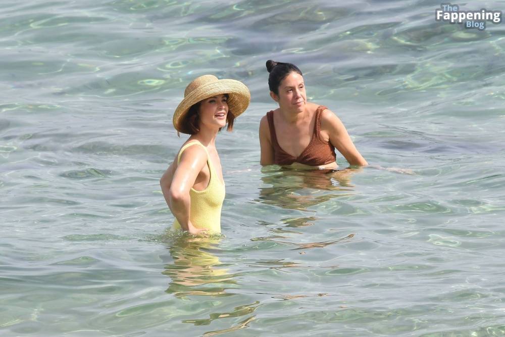 Gemma Arterton Shows Off Her Toned Physique in a Yellow Swimsuit (39 Photos) - #16