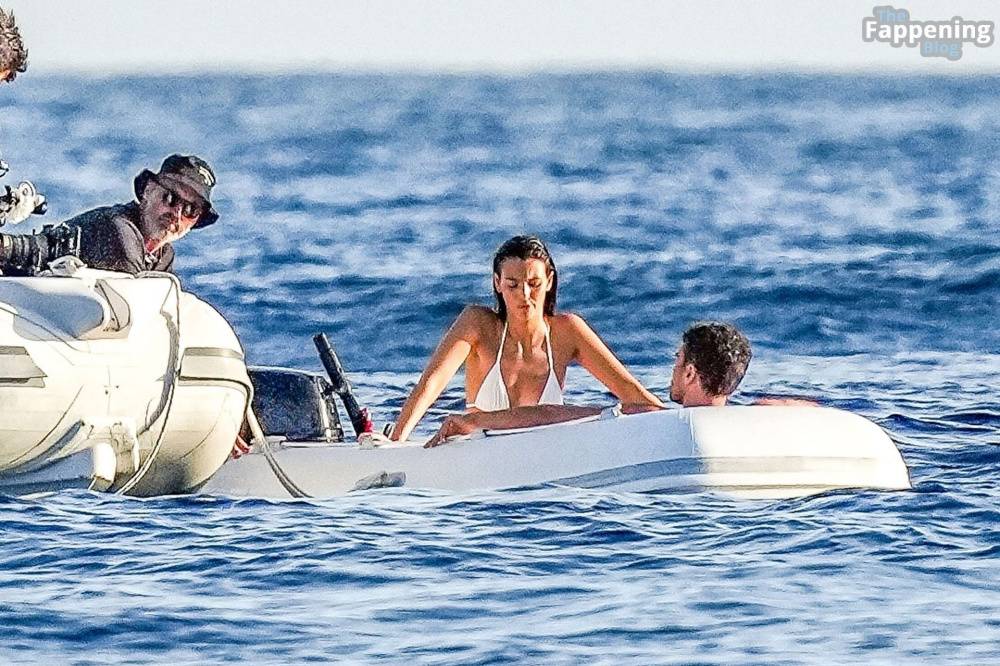 Vittoria Ceretti & Theo James Shoot a Commercial at the Faraglioni in Capri for Dolce & Gabbana (40 Photos) - #12