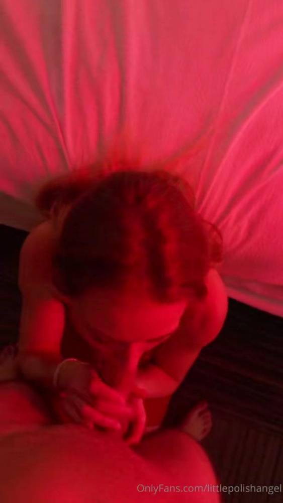 LittlePolishAngel POV Blowjob Cumshot OnlyFans Video Leaked - #9