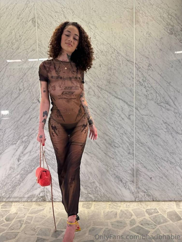 Bhad Bhabie Nude Sheer Topless Dress Onlyfans Set Leaked - #2