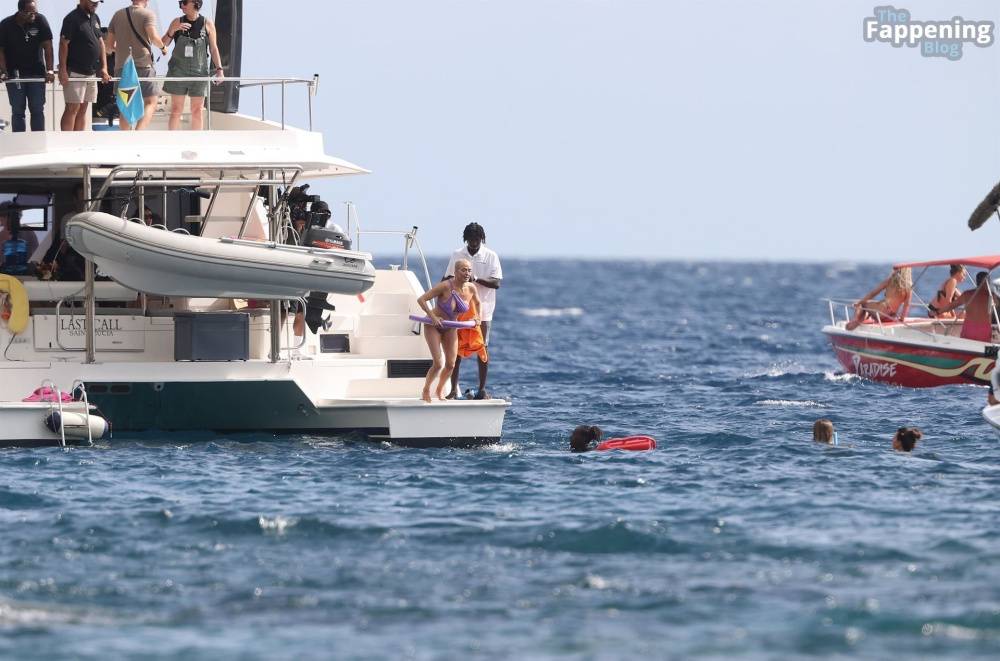 Kyle Richards, Erika Jayne & Dorit Kemsley Enjoy Their Ocean Swim in St Lucia (92 Photos) - #21