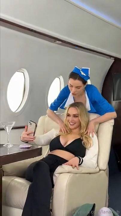 Lana Rhoades Mia Malkova Stewardess OnlyFans Video Leaked - #7