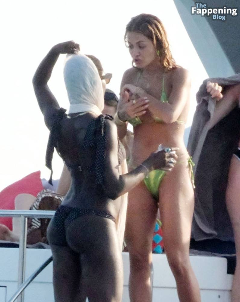 Rita Ora Displays Her Sexy Tits & Butt in a Green Bikini (65 Photos) - #20