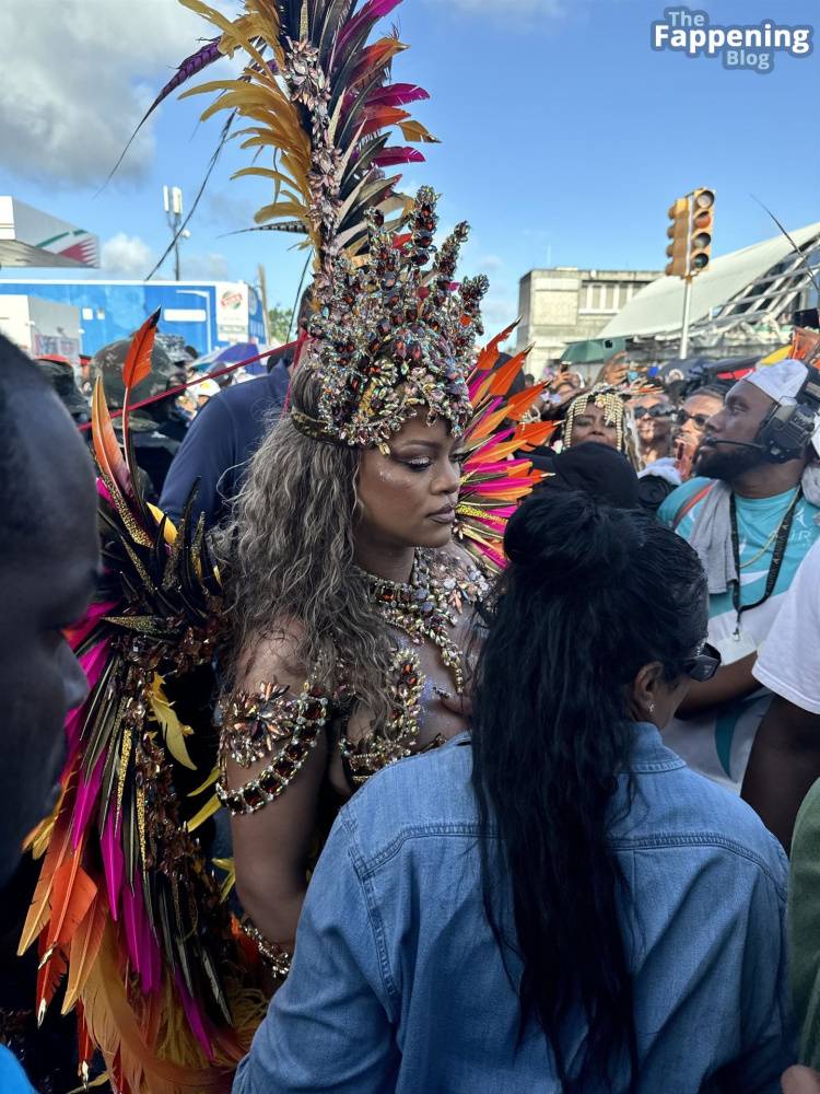 Rihanna Displays Her Curves at the Carnival Festival in Barbados (152 Photos) - #19