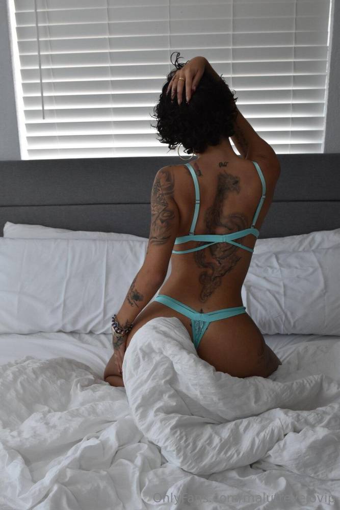 Malu Trevejo Sexy Bent Over Lingerie Onlyfans Set Leaked - #6