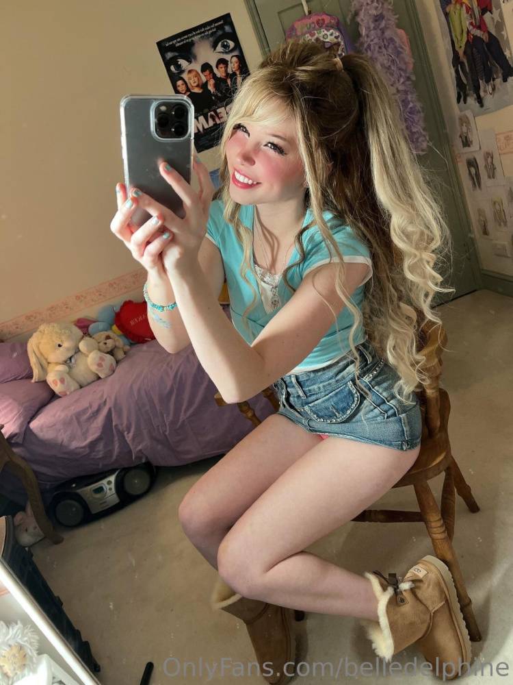 Belle Delphine Nude Short Skirt Pussy Tease Onlyfans Video Leaked - #main