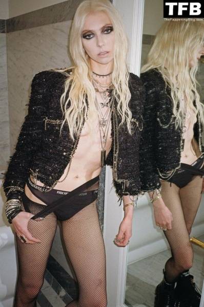 Taylor Momsen Nude & Sexy 13 R13 Lingerie Campaign on solefans.net