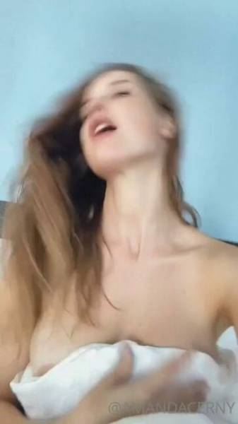 Amanda Cerny Bed Nipple Slip Onlyfans photo Leaked on solefans.net