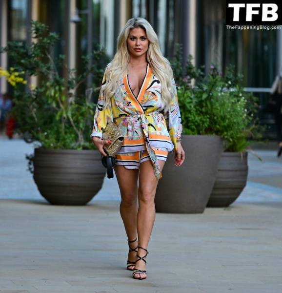 Bianca Gascoigne Puts on a Leggy Display as She Heads to Pergola in Paddington For Her DJ Gig on solefans.net