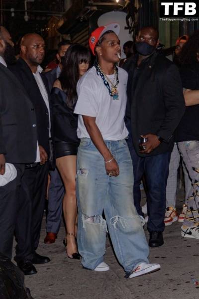 Rihanna & ASAP Rocky Have a Wild Night Out For the Launch in New York - New York - city New York on solefans.net