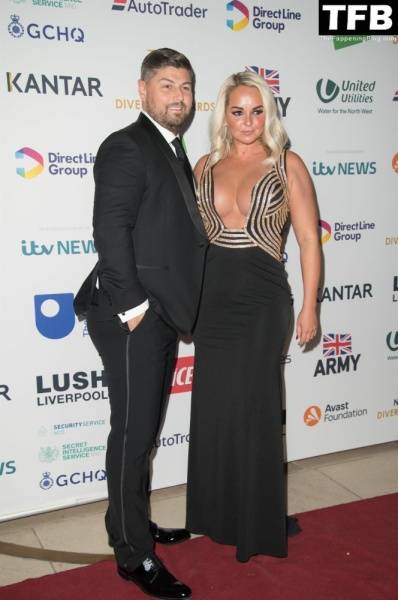 Jennifer Ellison Flaunts Nice Cleavage at The National Diversity Awards on solefans.net