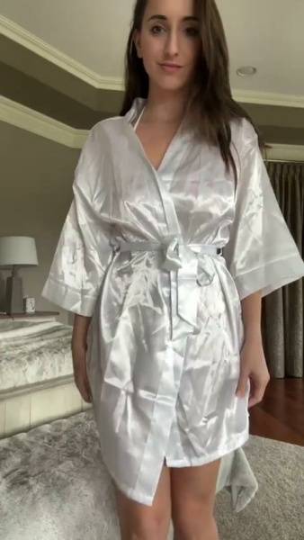 Christina Khalil Robe Strip Sling Bikini Onlyfans Video Leaked on solefans.net