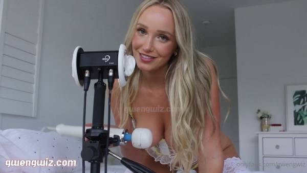 GwenGwiz ASMR DIldo JOI Onlyfans Video Leaked on solefans.net