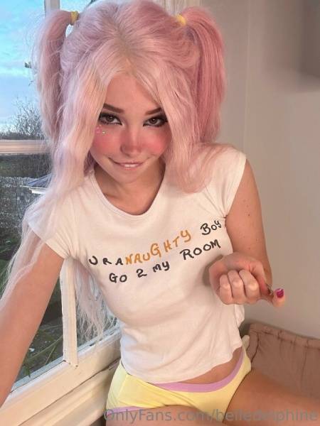 Belle Delphine Nude Naughty Wet T-Shirt Onlyfans Set Leaked on solefans.net