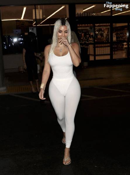 Kim Kardashian Shows Off Her Curves in WeHo (10 Photos) on solefans.net