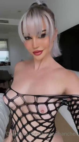 Kristen Hancher Nude TikTok Fishnet OnlyFans Video Leaked on solefans.net