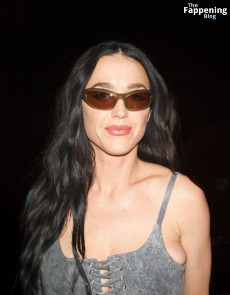 Braless Katy Perry Leaves Crillon Hotel For Dinner in Paris (120 Photos) - city Paris on solefans.net