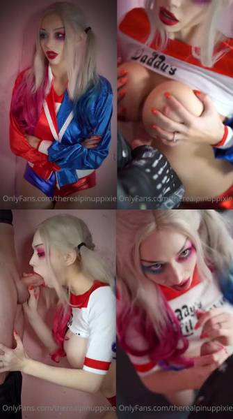 Pinup Pixie Harley Quinn Cosplay OnlyFans Video Leaked on solefans.net