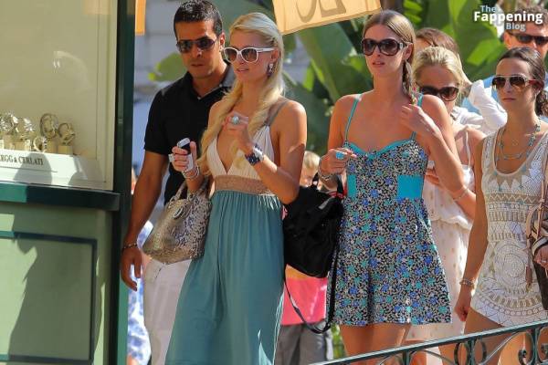 Paris and Nicky Hilton Go Shopping in Monte-Carlo (67 Photos) - France on solefans.net