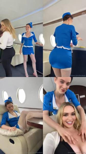 Lana Rhoades Mia Malkova Stewardess OnlyFans Video Leaked on solefans.net