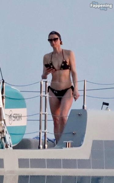 Paris Hilton Enjoys a Summer Break on a Luxury Yacht in Saint Tropez (53 Photos) on solefans.net